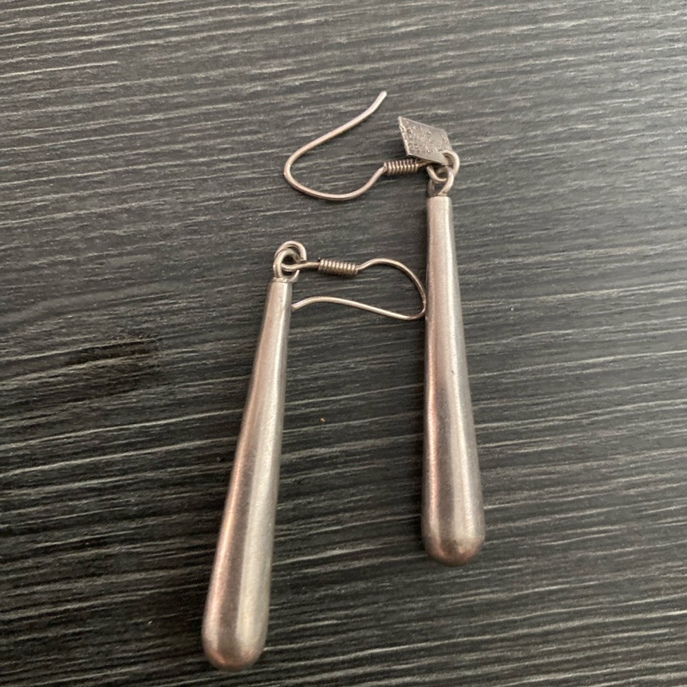 Long Teardrop Dangle Earrings mexico 925